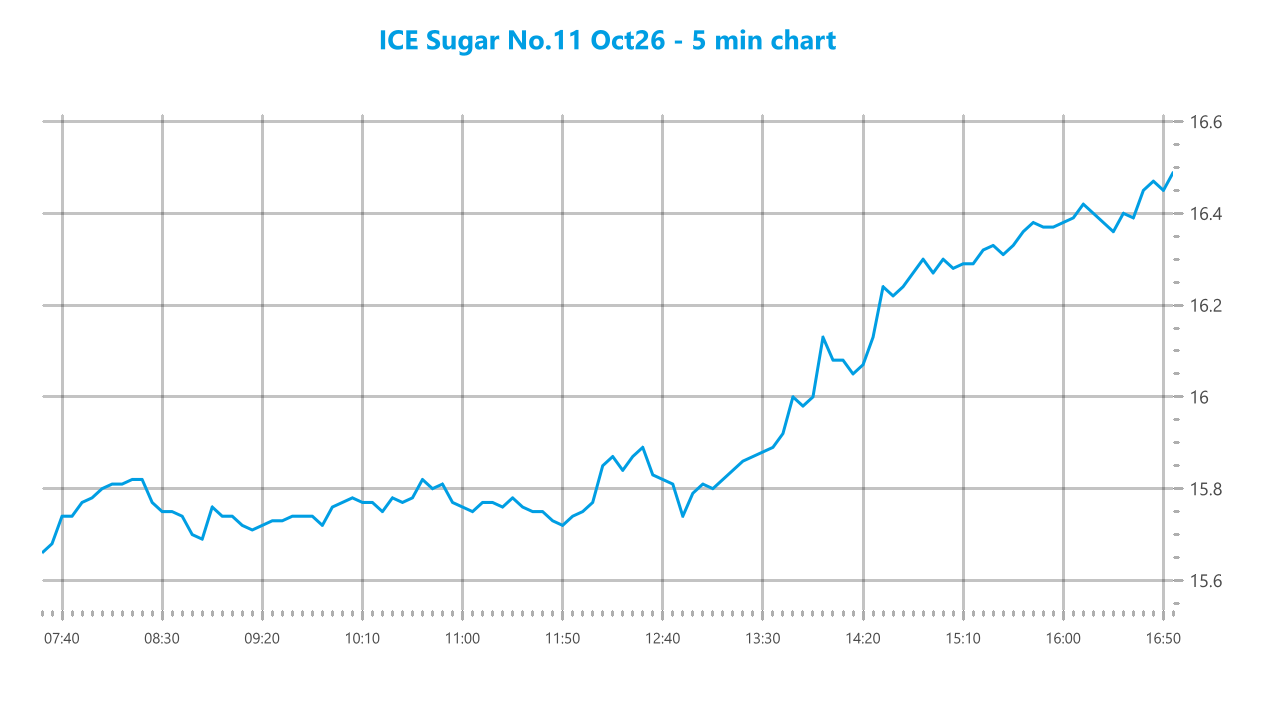 Market chart asset